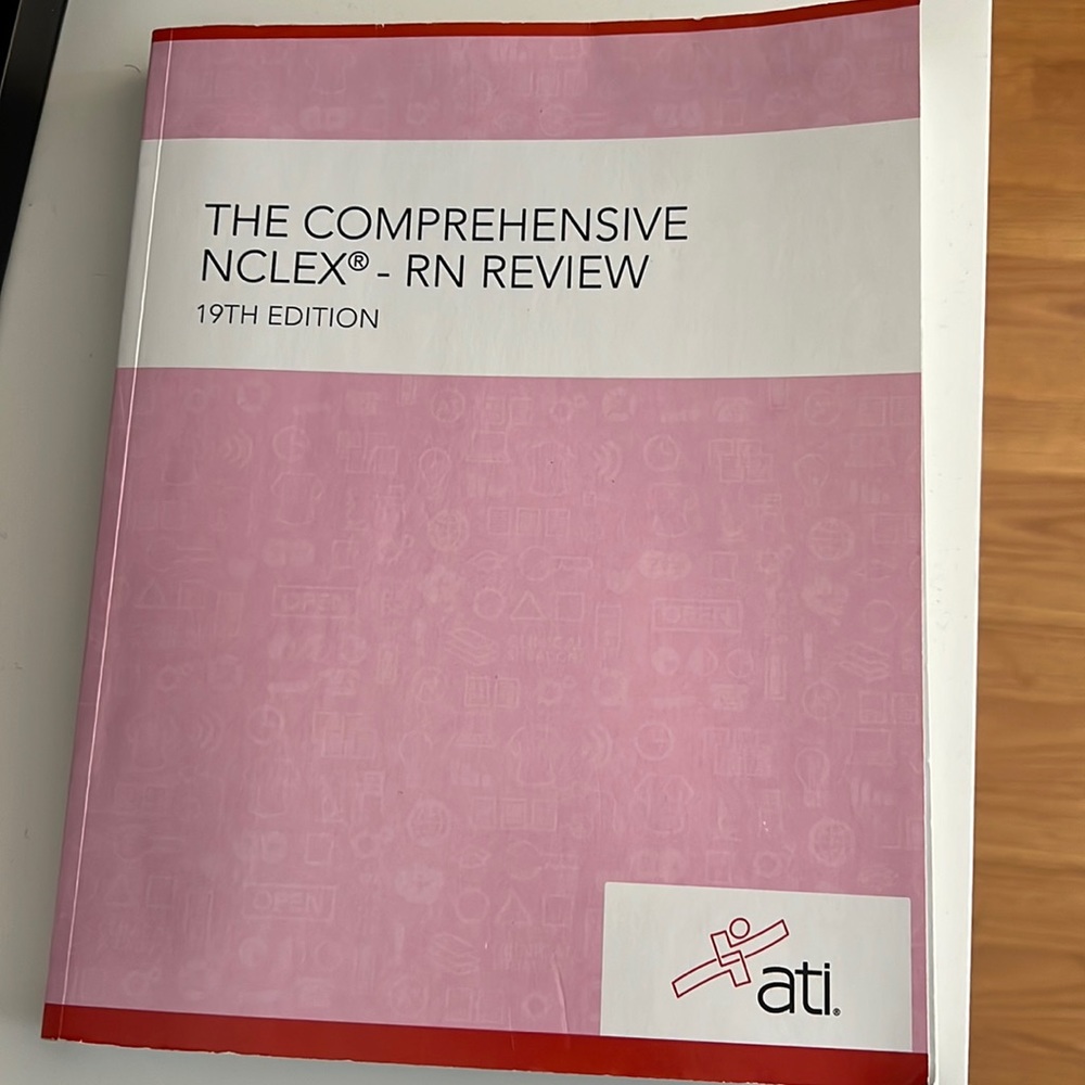 ATI PINK NCLEX REVIEW BOOK